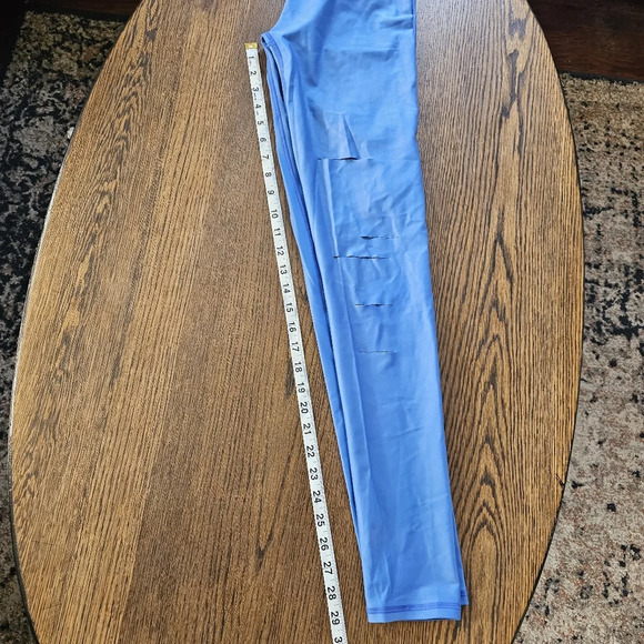Electric Yoga Blue Slash Legging Size Women's Medium NEW with Tag - Picture 10 of 15